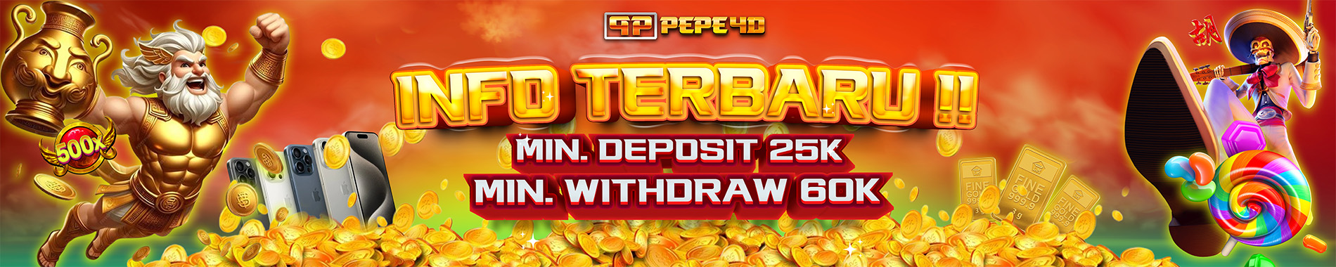 Pepe Info Deposit Withdraw